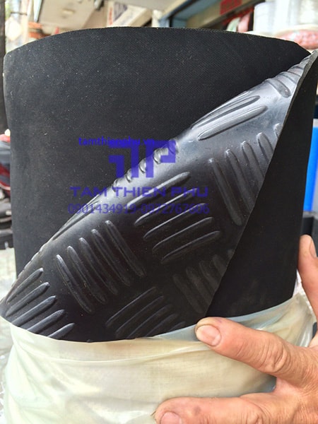 Cao su chống trượt ngũ sọc | cao su chống trượt đồng tiền